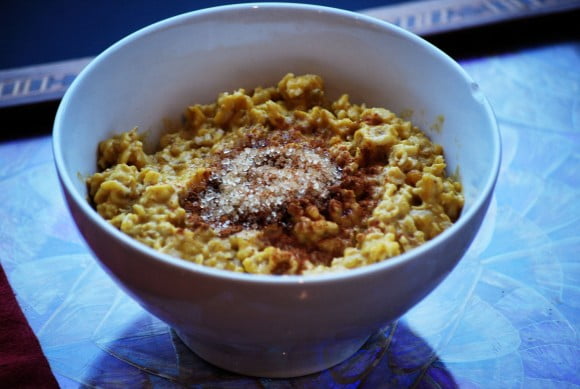 pumpkin oatmeal