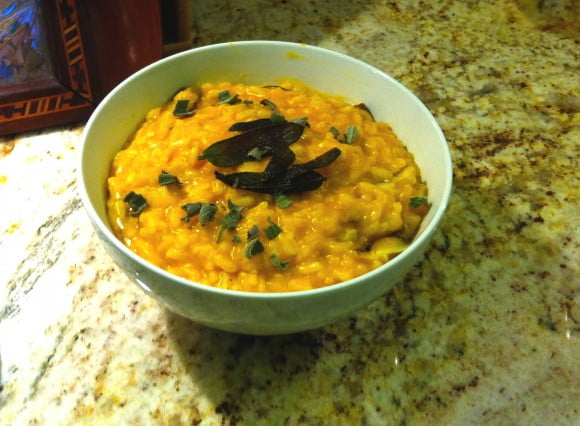 pumpkin risotto